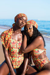 ASANTE - KUMASI PRINT (HEAD-WRAP/SARONG ONLY)
